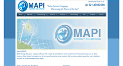 Desktop Screenshot of mapienergysolutions.com